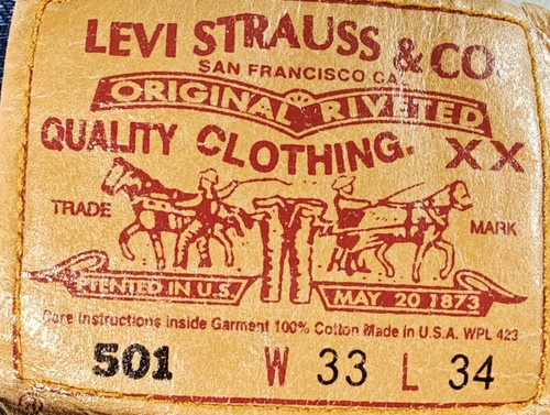 Jeans levi 501 vintage - 501, made