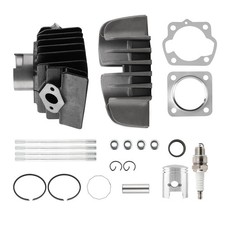 Cylindre Moteur Cylinder Piston Kit 49cc Cylinder Kit for Suzuki Quadrunner LT50