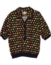 DOMINA Womens Polo Shirt IT 54 3XL Navy Blue Cotton DW12