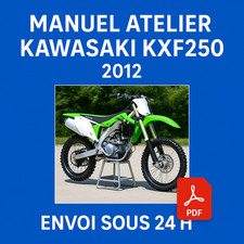 Manuel Atelier Kawasaki KXF250