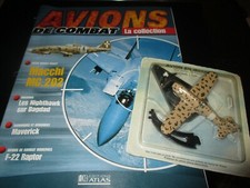 MODEL REDUCED AIRCRAFT 1/100 + BOOKLET "FIGHTING AIRCRAFT N°45: MACCHI MC.202"