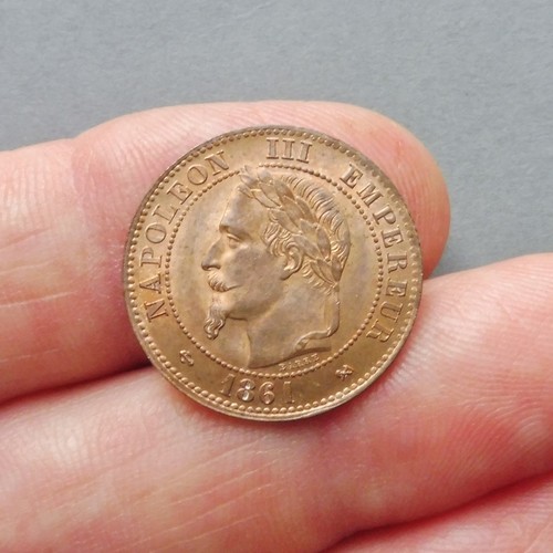 Napoléon iii tête laurée - napoléon,
