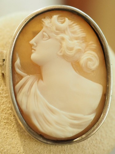 Broche ancien argent - broche,
