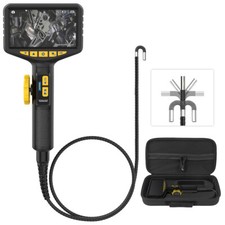 720P HD Caméra Endoscope Inspection Endoscopique Triple Lentille IP67 Écran 4.3"