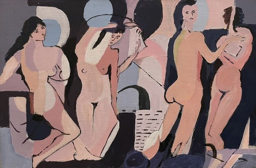 Tableau moderne femmes - , 1960