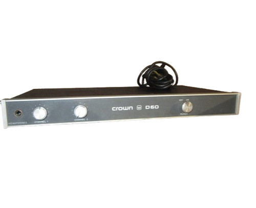 Crown d60 amplifier rack - crown, no