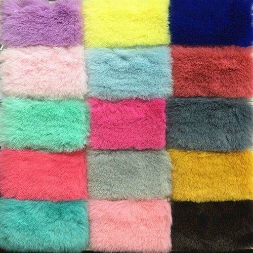 Tissu fourrure lapin - tissu,