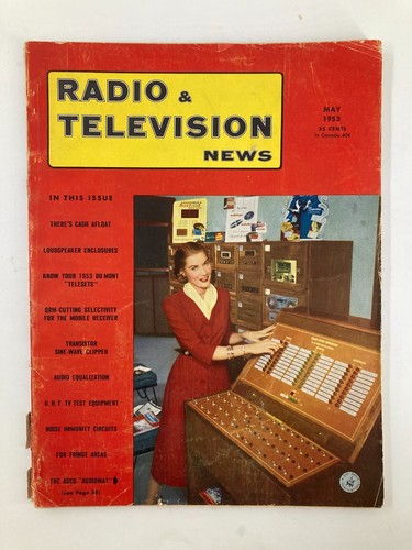 Vtg radio and - television, news