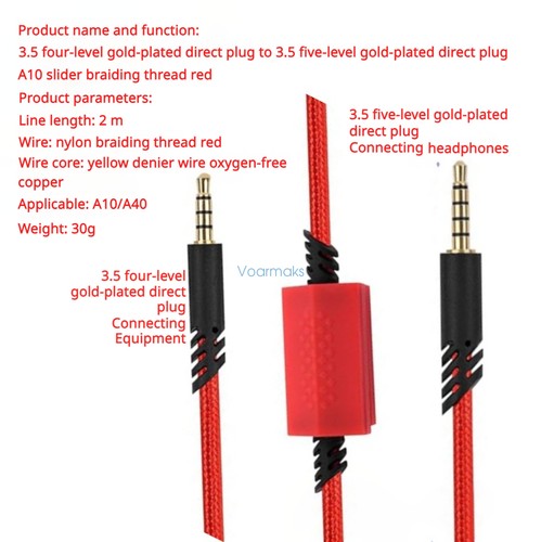 Audio cable for logitech - for, astro