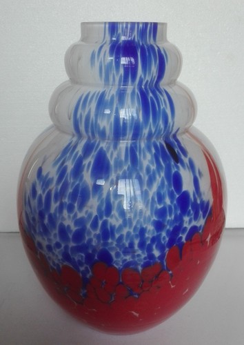 Vase art déco verre - art,