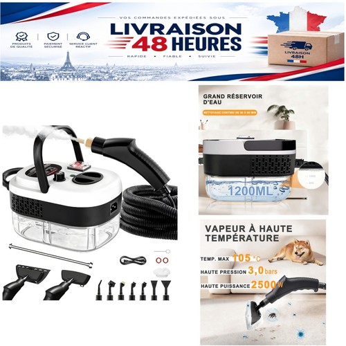 Nettoyeur vapeur manuel 2500w - manuel,