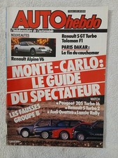 AUTO HEBDO N°455 24/1/1985