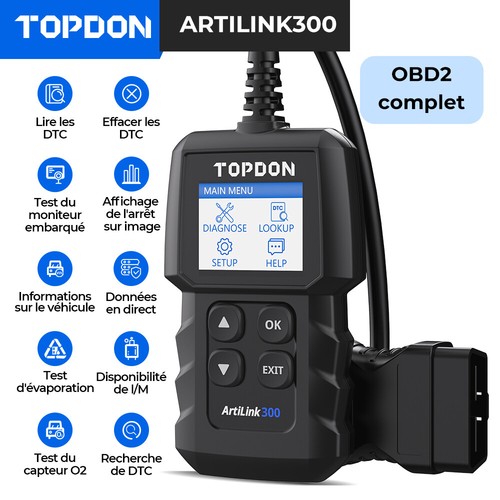 Topdon al300 appareil obd2 - appareil,