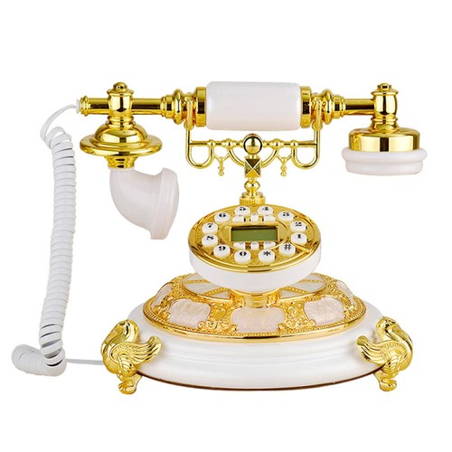 Old fashioned rotary dial - fashioned,