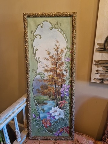 Grande peinture huile - grande, peinture,