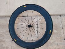 MAVIC Front Wheel Cosmic Carbone 80 Tubular black 700c
