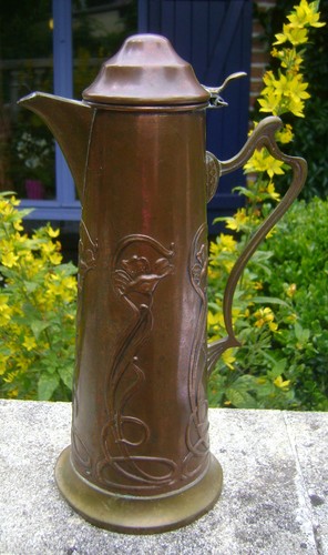 Cafetiere verseuse art nouveau - cafetiere,