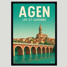 Affiche Poster mural – AGEN