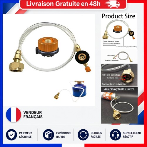 Adaptateur bouteille gaz