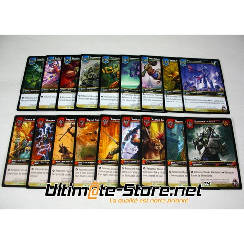 Cartes wow full set héros - -,