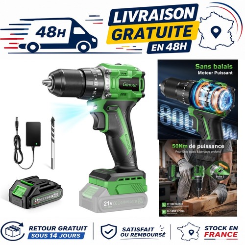Ginour perceuse visseuse - perceuse, à