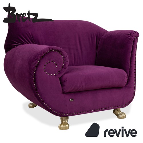 Bretz gaudi tissu fauteuil - bretz,