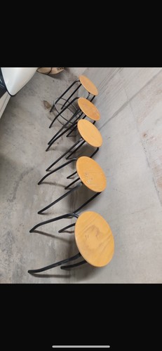 Tabouret bar vintage - tabouret, de