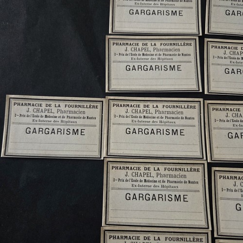 Etiquettes pharmacie - 20,
