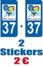 2-STICKERS-PLAQUE-AUTO-IMMATRI