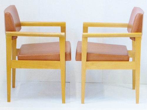 Paire fauteuils 1950 - paire,