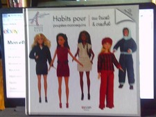 LIVRE POUR CONFECTIONNER DES TENUES DE POUPEE  EN CROCHET