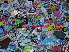 VINTAGE SURFING SURF STICKER 10 LOT T&C STUSSY QUICKSILVER BILLABONG RUSTY ROXY