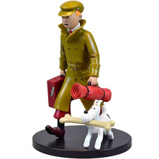 Figurine Collection Tintin et Milou PVC de qualité 19 cm Sur Socle