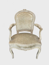 Fauteuil peint époque Louis
