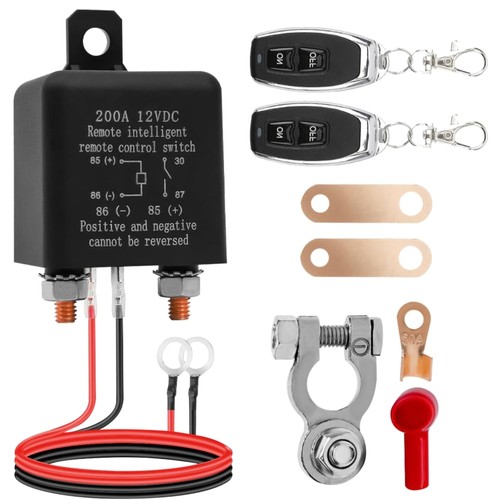 Coupe circuit batterie 12v - circuit,