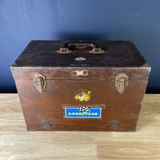 Vintage Plywood Slot Car Box