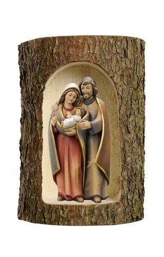 Crèche noël bois - crèche,