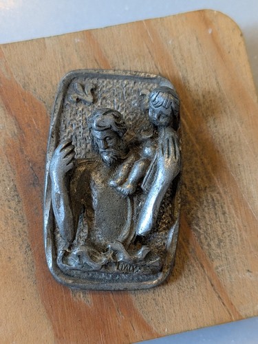 Médaille plaque religieuse - plaque,