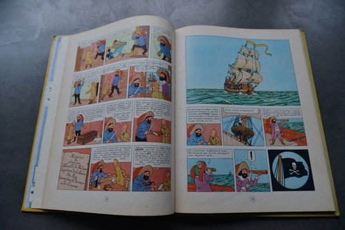 Lot albums vieux - 7, tintin