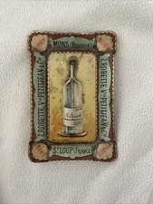 Cherry Absinthe Advertising Ashtray Petitjean Robette St Wolf Cup Bitter