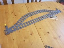 lego train extension de rail avec aiguillage pour train rc 9v
