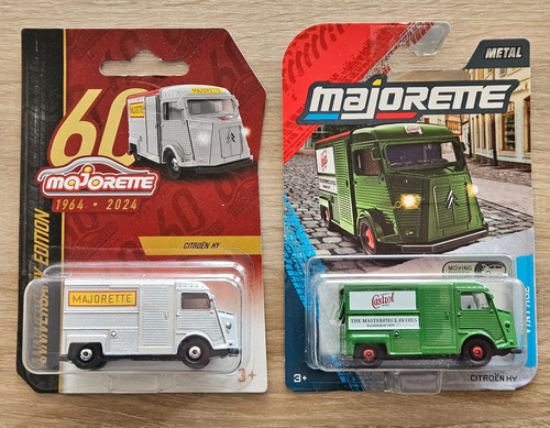 Majorette lot citroen hy - majorette, 2