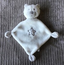 Doudou Ours Céleste blanc