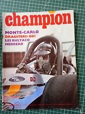 AA44 Revue Champion 1970 N°49 Chevron F3 - Moto bultaco - Ossa-Herrero