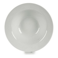 Assiette à pâtes Blanc Porcelaine 23 x 6,5 x 23 cm [Ø 23 cm]