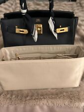 Birkin 25 Silk Organizer / Insert In  Beige New