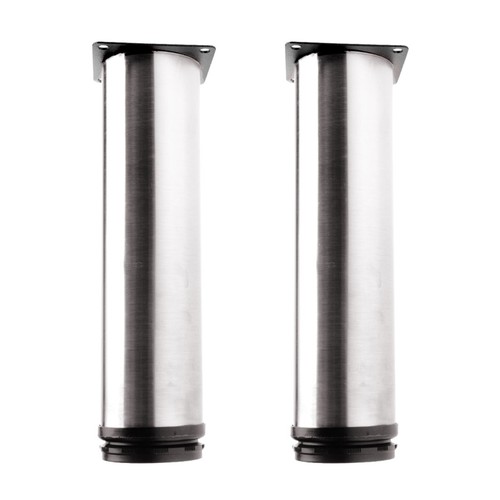 Meuble jambes acier inox - 8",