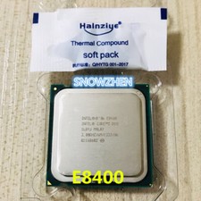 Intel Core 2 Duo E8400 CPU 3.0 GHz 6MB 1333MHz Dual-Core 775 Socket T Processor