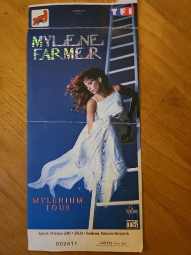 Mylène farmer ticket de - mylène,