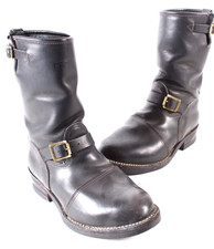 WESCO Englneer Boots Motorcycle Biker Boots Custome Cap Toe USA Mens Size 12.5 W